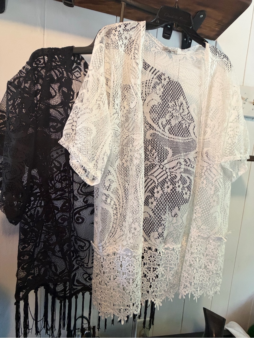 *Set of 2 * Lace Kimono Cover Up - Size SMALL